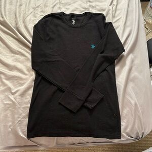 Ralph Lauren mens waffle pattern tee long sleeve